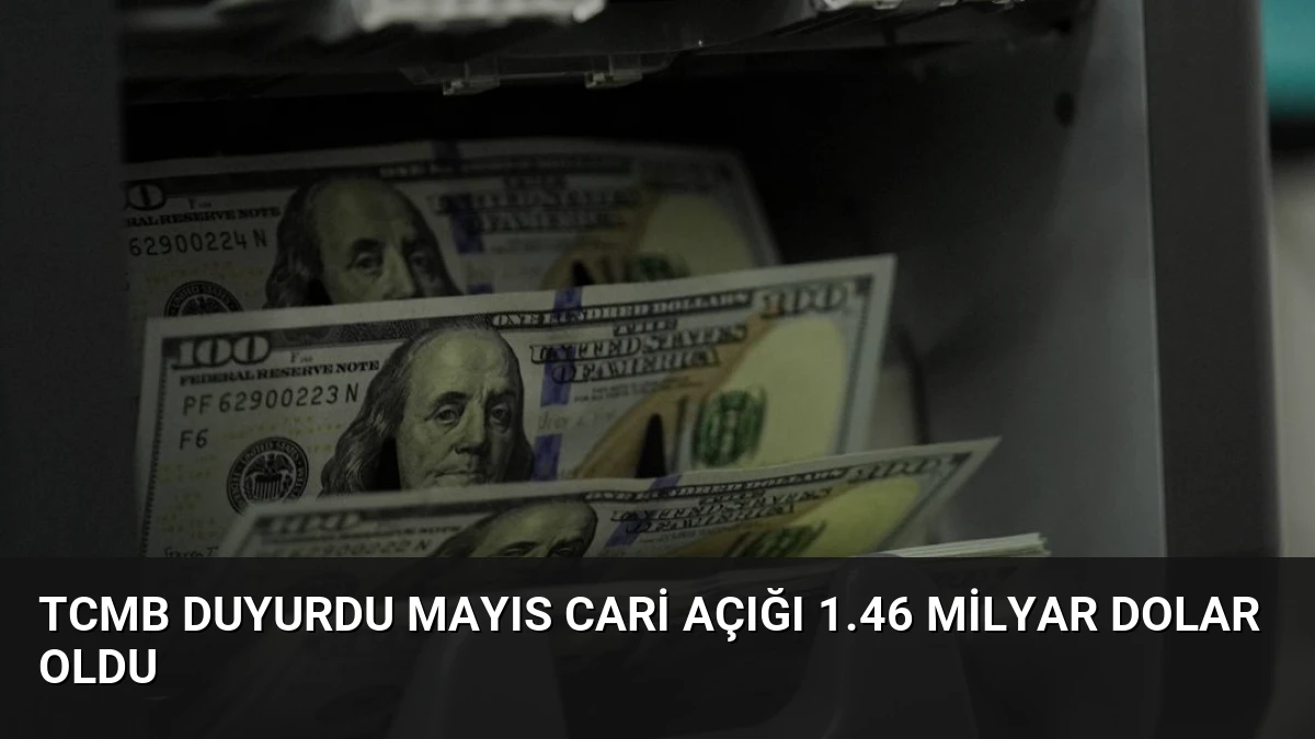 TCMB Duyurdu Mayıs Cari Açığı 1.46 Milyar Dolar Oldu