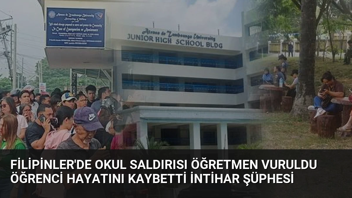 Filipinler’de Okul Saldırısı Öğretmen Vuruldu Öğrenci Hayatını Kaybetti İntihar Şüphesi