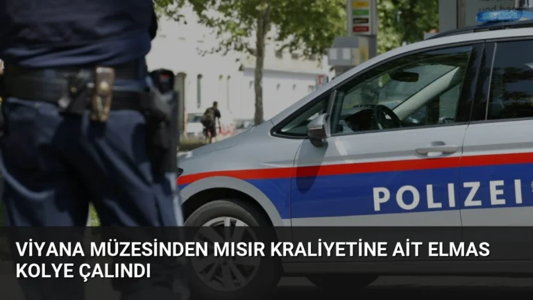 Viyana Müzesinden Mısır Kraliyetine Ait Elmas Kolye Çalındı